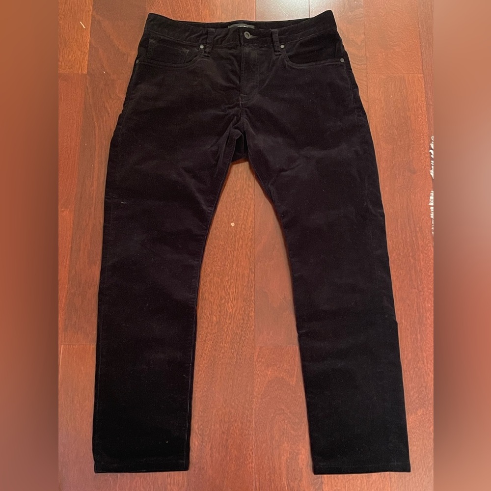 Scotch and Soda Black Corduroy Pants